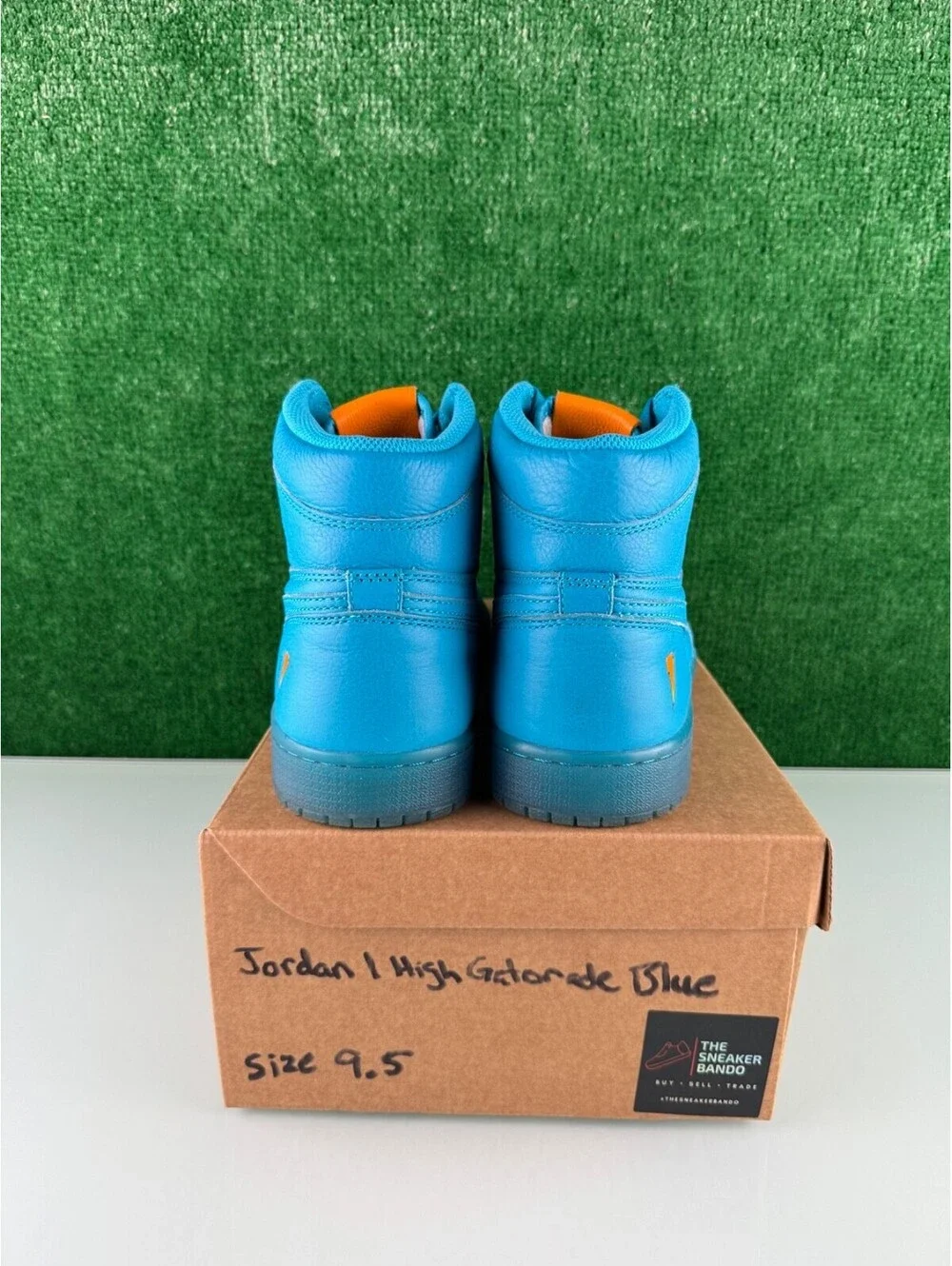 Size 9.5 - Air Jordan 1 Retro OG G8RD High Blue Lagoon
